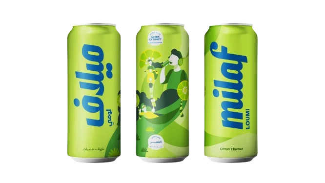 Order Your 24-Can Case Milaf Citrus Flavour